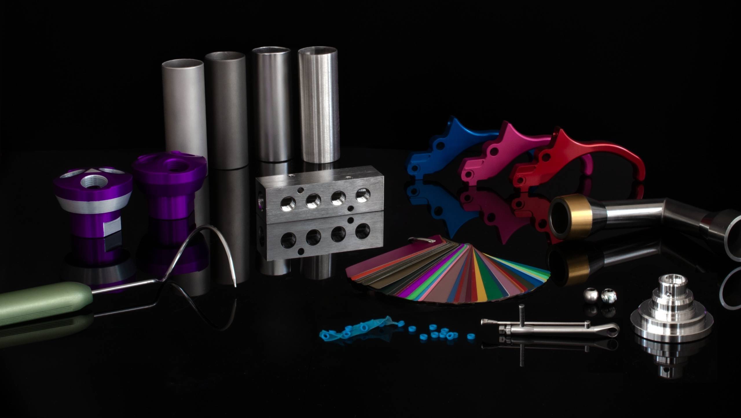 Surface Finishing - Aluminum Anodizing, Blasting, Cerakote, Electropolishing, Passivation, Deburring Methods, Cryo Deflashing for Medical, Aerospace, Automotive, Injection Moldings, Machining, Fabrication